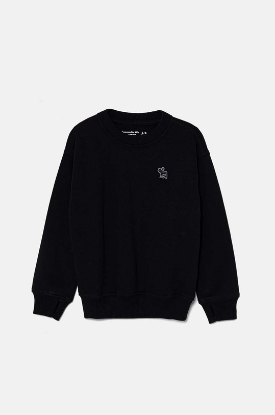 Abercrombie & Fitch bluza dziecięca pozostałe czarny KI222.4116
