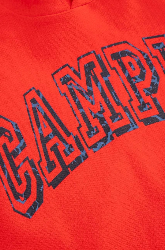 Dětská bavlněná mikina Coccodrillo ZC4132303VBA červená