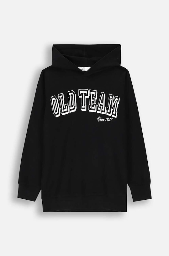 Coccodrillo bluza bawełniana dziecięca ZC4132305VBA czarny AW24