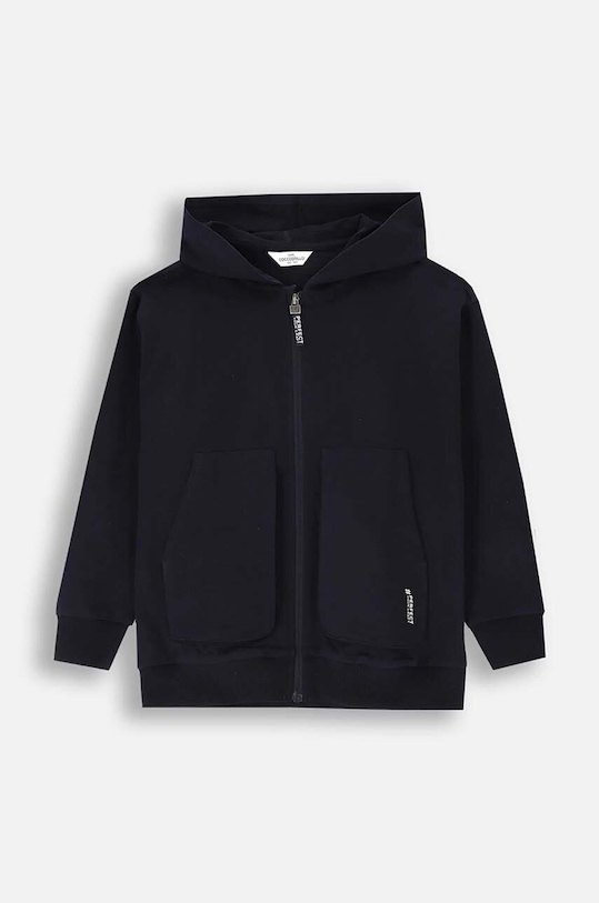 Coccodrillo bluza bawełniana dziecięca bawełna granatowy ZC4132402VBA