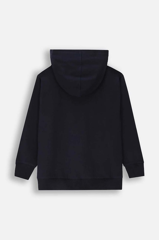 Coccodrillo bluza bawełniana dziecięca ZC4132402VBA granatowy AW24