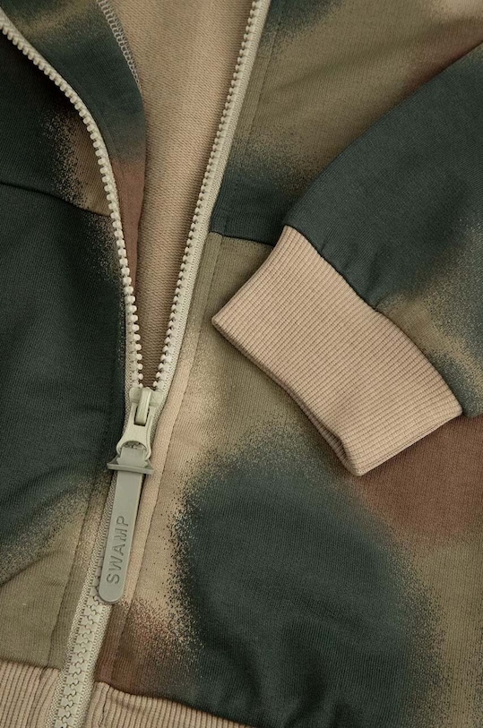 Coccodrillo bluza bawełniana dziecięca ZC4132401GBK zielony