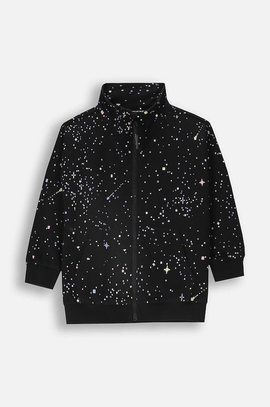 Coccodrillo hanorac de bumbac pentru copii ZC4132202WBK negru AW24