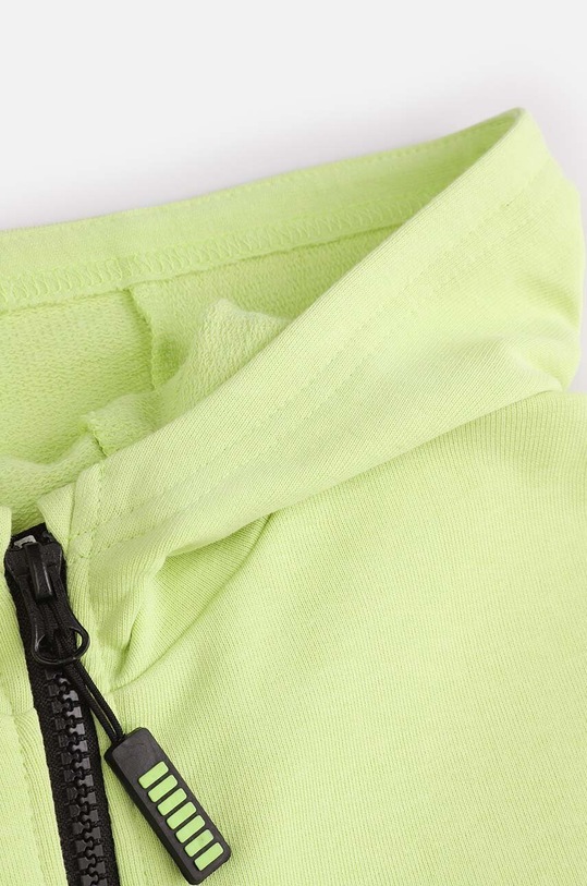 Coccodrillo bluza bawełniana dziecięca zielony ZC4132402WBK