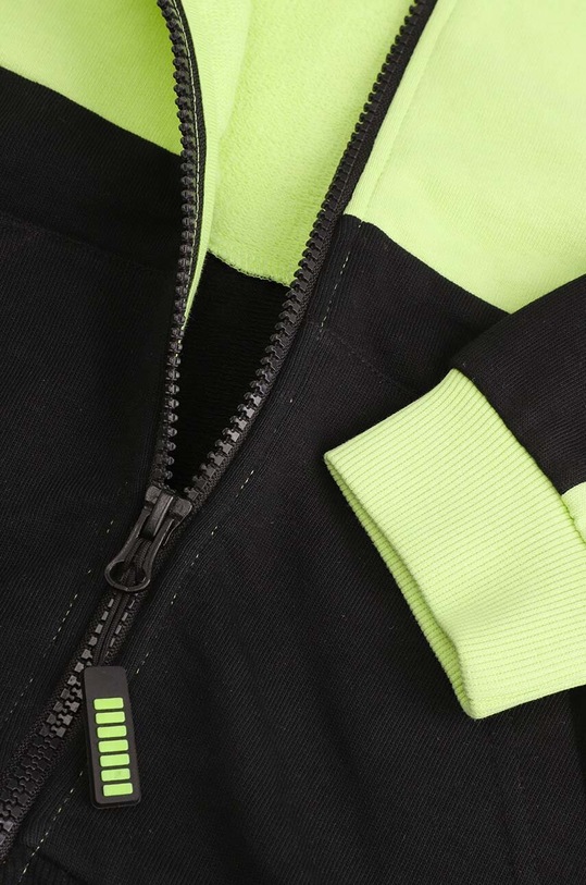 Coccodrillo bluza bawełniana dziecięca ZC4132402WBK zielony