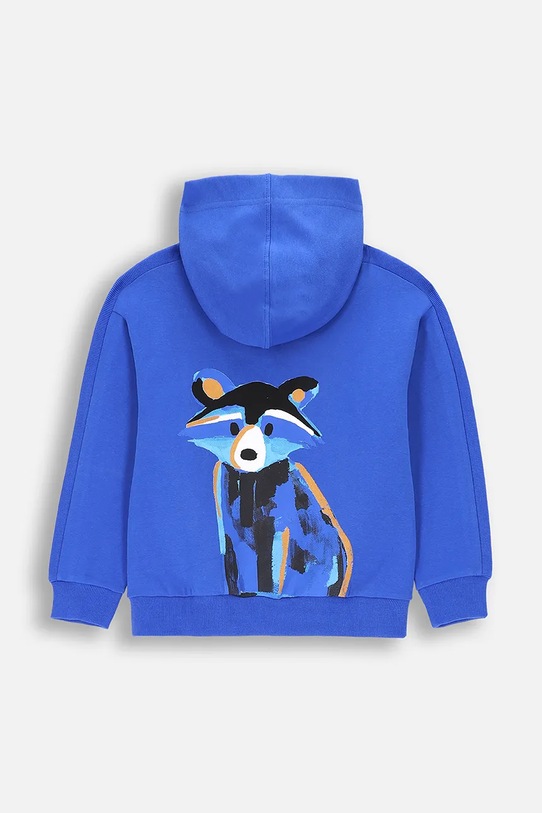 CHLAPEC Dětská mikina Coccodrillo ZC4132301FBK modrá