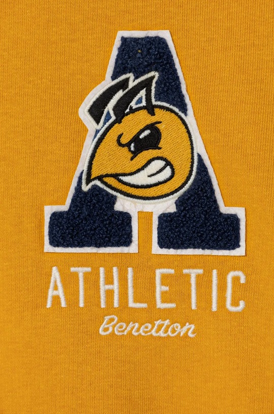 Chłopiec United Colors of Benetton bluza dziecięca 32N4C10JF.G.Seasonal żółty