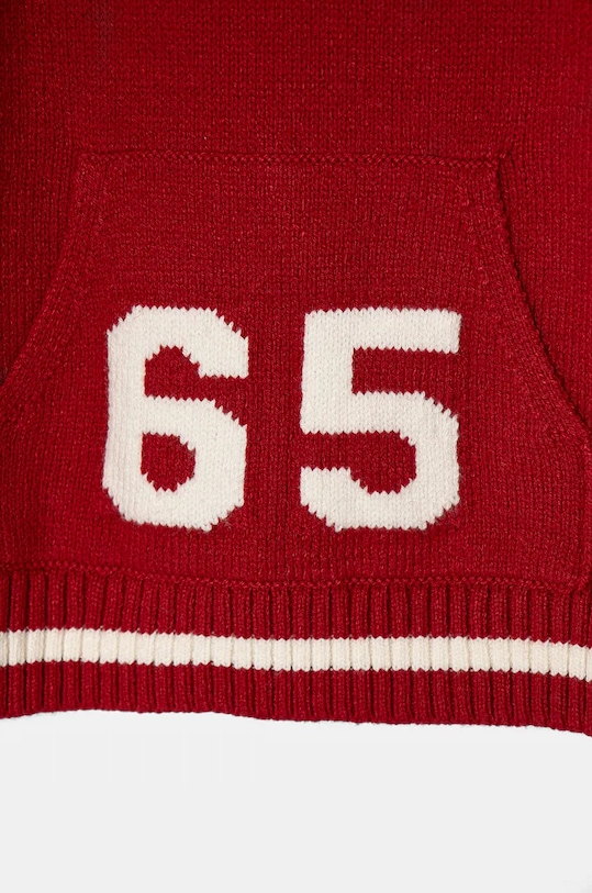 Мальчик Детский свитер с примесью шерсти United Colors of Benetton 1WUAH1027.P.Seasonal бордо