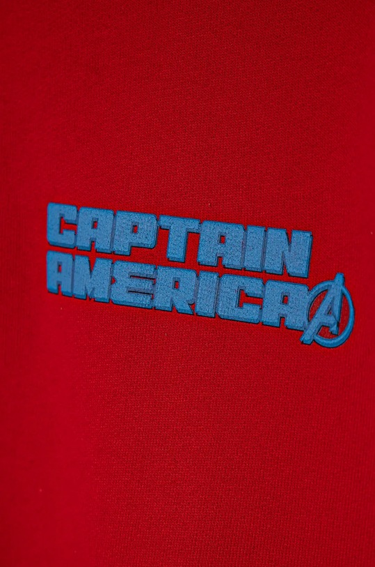 CHLAPEC Dětská bavlněná mikina United Colors of Benetton 3J68C10MK.G.Seasonal červená