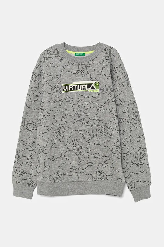 Детская кофта United Colors of Benetton остальные серый 3GHMC10M5.G.Seasonal