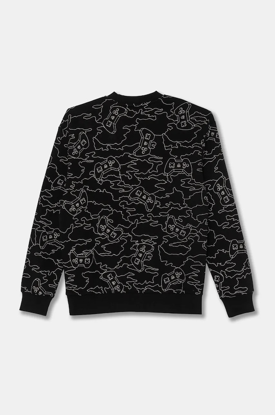 United Colors of Benetton bluza copii 3GHMC10M5.G.Seasonal negru AW24