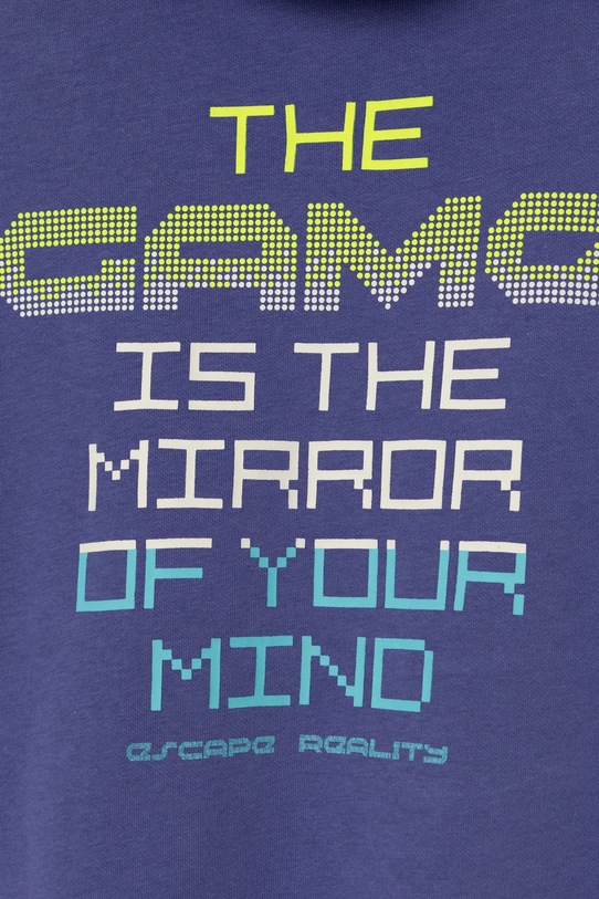 United Colors of Benetton bluza dziecięca fioletowy 3WFMC504K.G.Seasonal