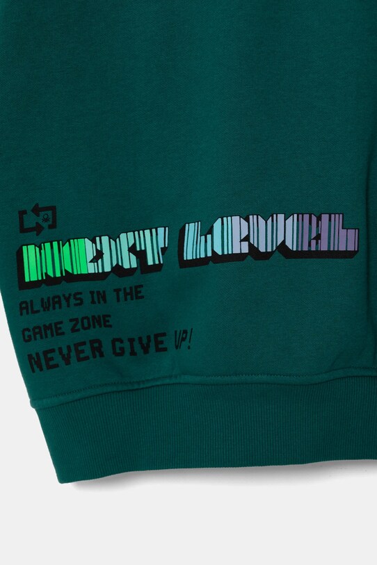 United Colors of Benetton bluza dziecięca turkusowy 3WFMC504K.G.Seasonal