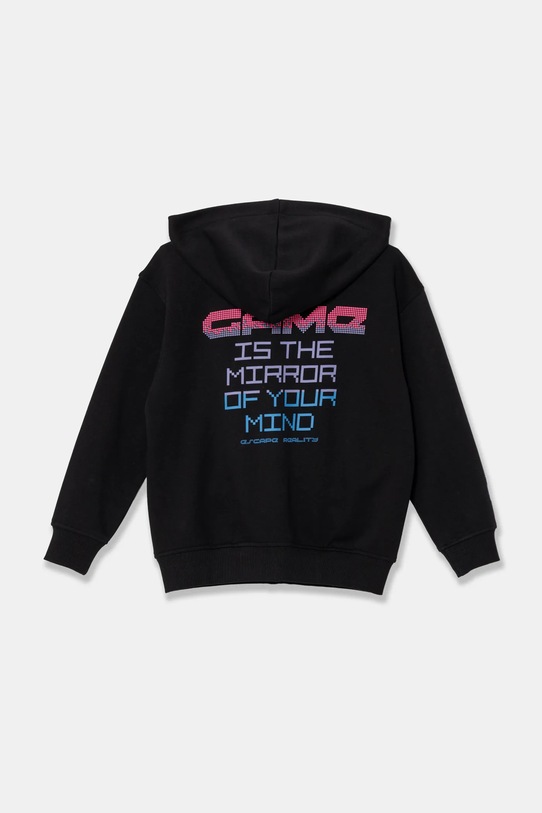 United Colors of Benetton felpa per bambini 3WFMC504K.G.Seasonal nero AW24