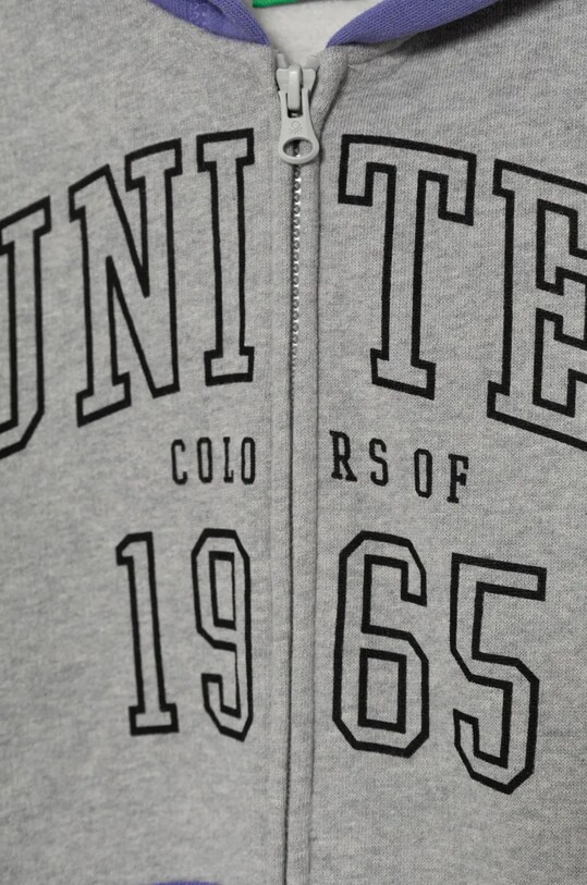 Хлопчик Дитяча кофта United Colors of Benetton 3EB5C504H.G.Seasonal сірий