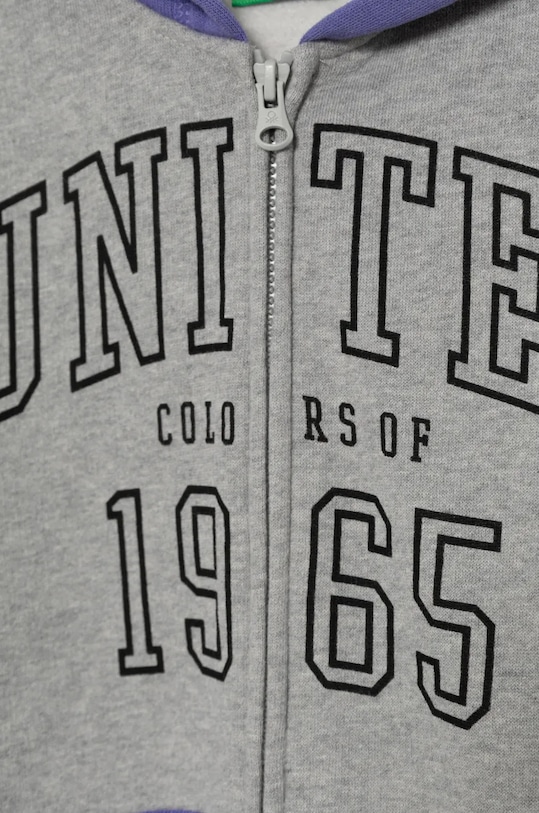 BIMBO United Colors of Benetton felpa per bambini 3EB5C504H.G.Seasonal grigio