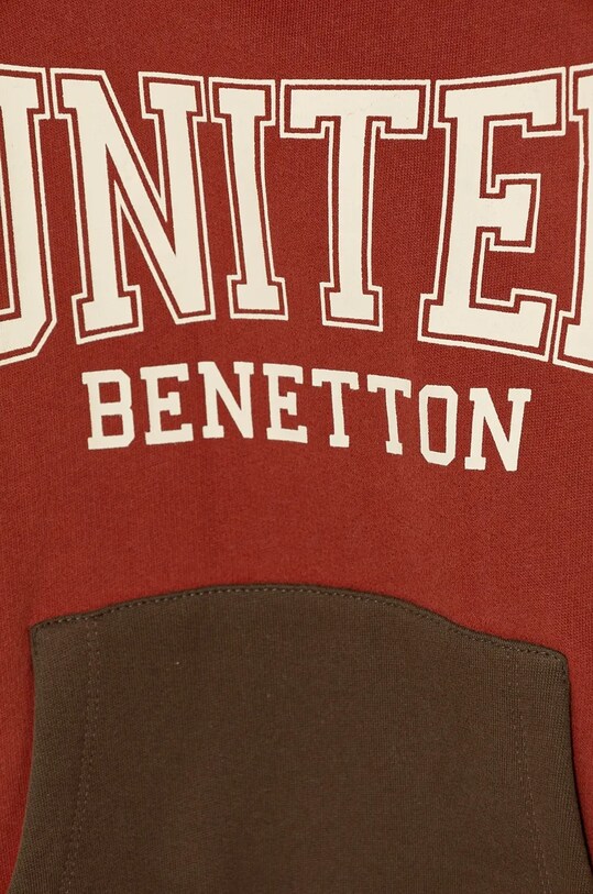 Băieți United Colors of Benetton bluza copii 3EB5C203U.G.Seasonal maro