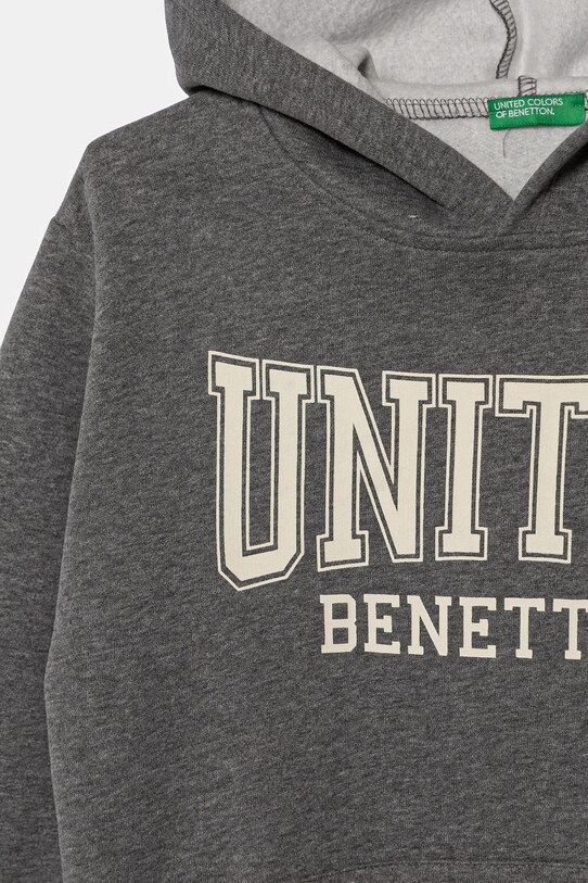 Băieți United Colors of Benetton bluza copii 3EB5C203U.G.Seasonal gri