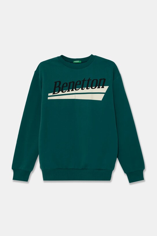 Дитяча кофта United Colors of Benetton візерунок бірюзовий 3EB5C10KS.G.Seasonal