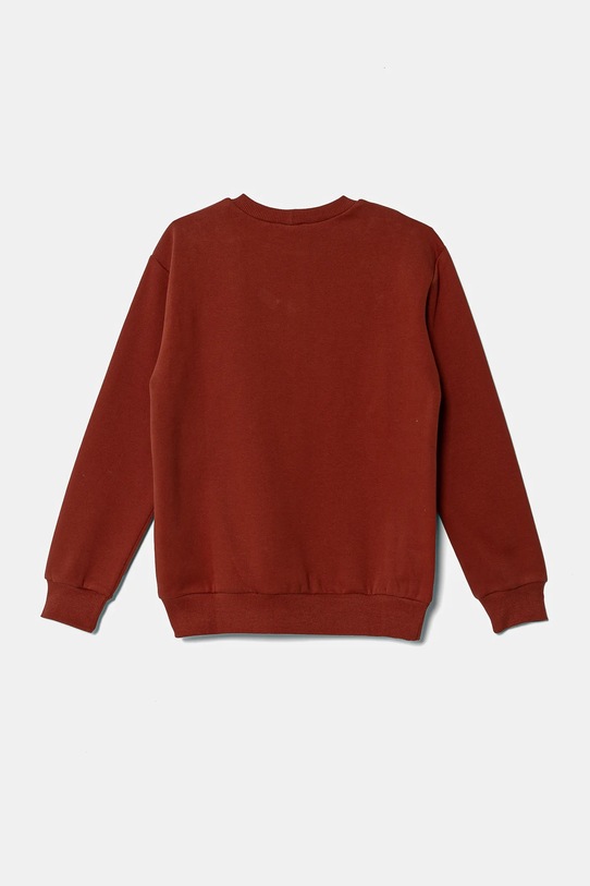Dětská mikina United Colors of Benetton 3EB5C10KS.G.Seasonal hnědá AW24