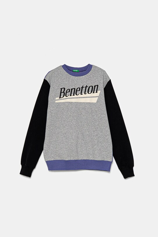 Дитяча кофта United Colors of Benetton візерунок сірий 3EB5C10KS.G.Seasonal
