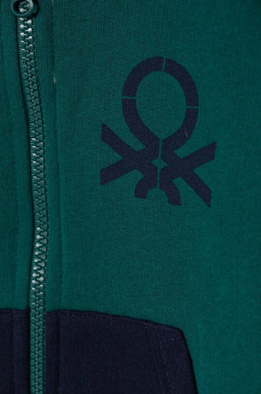 Мальчик Детская кофта United Colors of Benetton 3EB5G503E.P.Seasonal бирюзовый