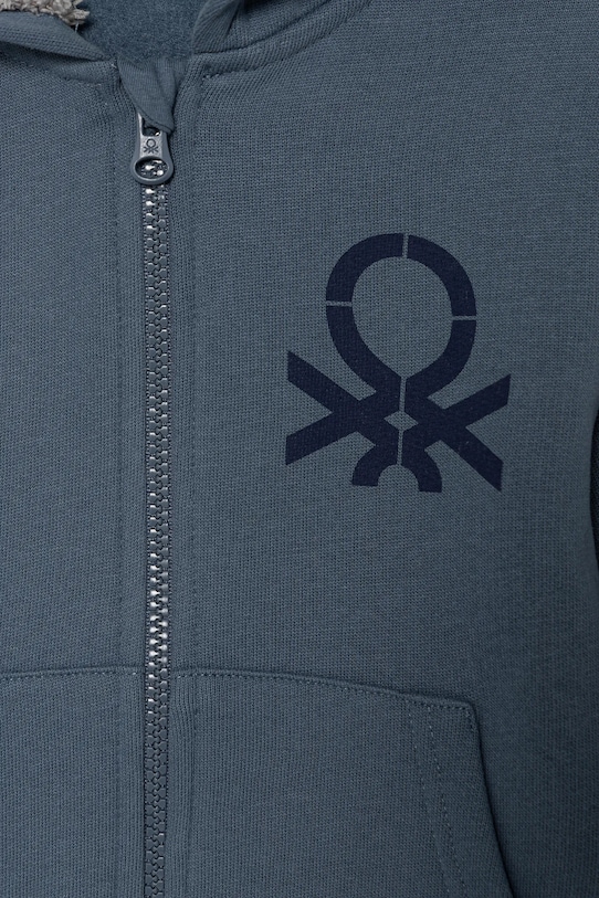 Хлопчик Дитяча кофта United Colors of Benetton 3EB5G503E.P.Seasonal блакитний