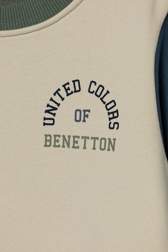 Băieți United Colors of Benetton bluza copii 3EB5G10G0.P.Seasonal bej