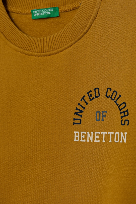 Момче Детски суичър United Colors of Benetton 3EB5G10G0.P.Seasonal жълт