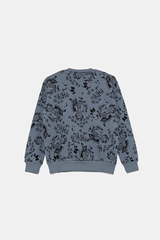 United Colors of Benetton bluza bawełniana dziecięca 3IIMC10MH.G.Seasonal niebieski AW24