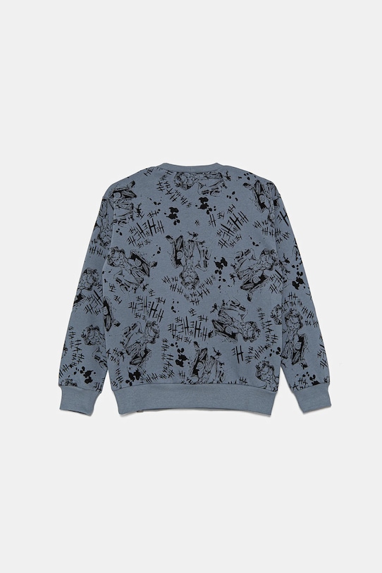 Παιδική βαμβακερή μπλούζα United Colors of Benetton 3IIMC10MH.G.Seasonal μπλε AW24