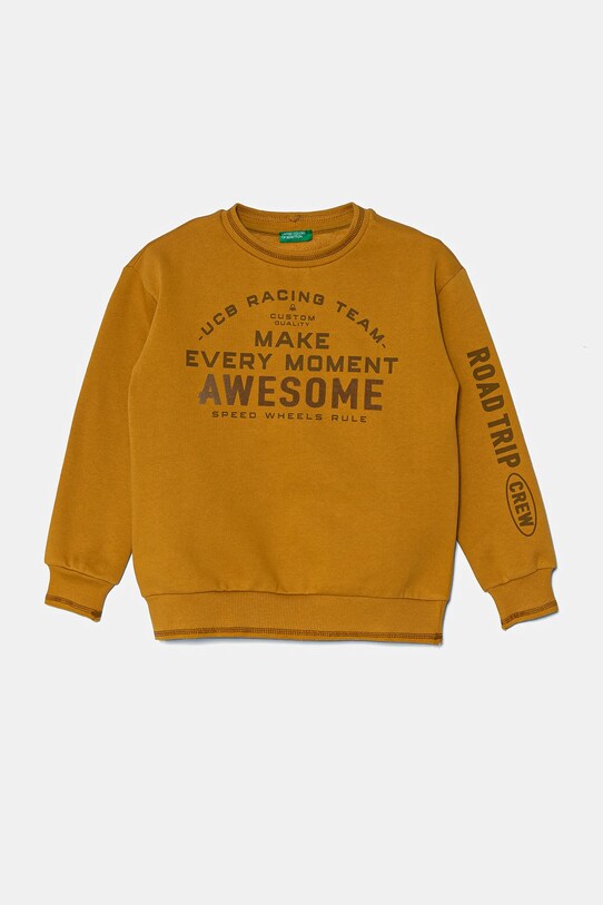 United Colors of Benetton bluza dziecięca pozostałe żółty 3J73C10L7.G.Seasonal