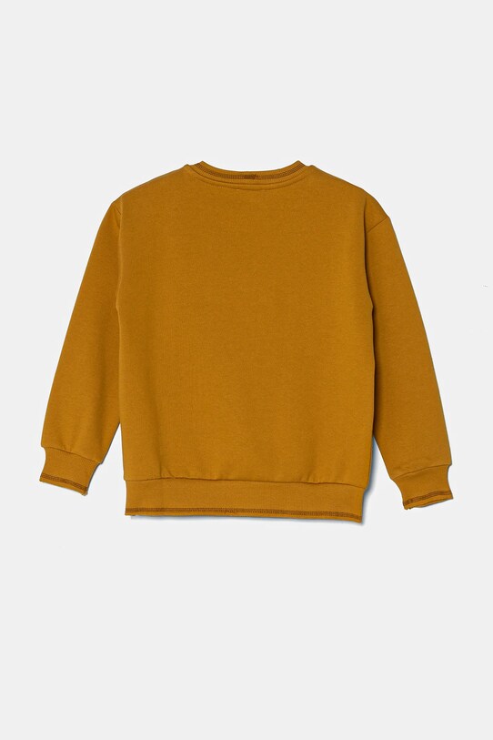 United Colors of Benetton bluza dziecięca 3J73C10L7.G.Seasonal żółty AW24