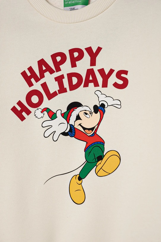 CHLAPEC Mikina United Colors of Benetton 3J73G10GN.P.Seasonal béžová