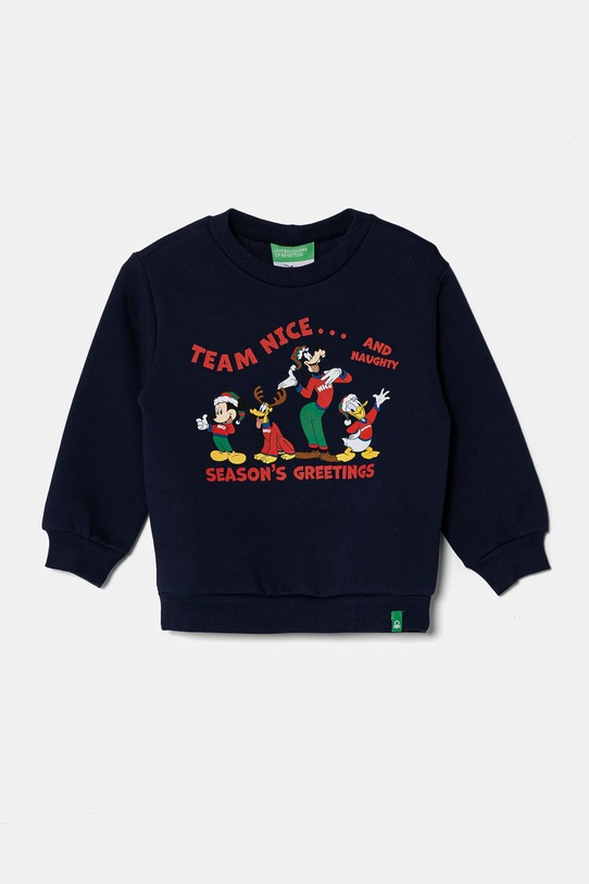 United Colors of Benetton felpa senza blu navy 3J73G10GN.P.Seasonal