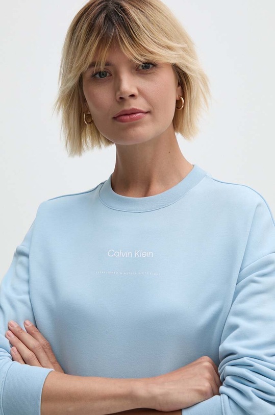 Calvin Klein bluza niebieski K20K207216
