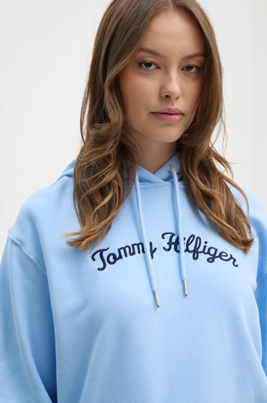Tommy Hilfiger hanorac de bumbac albastru WW0WW42612