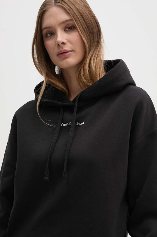 Oblečenie Mikina Calvin Klein Jeans J20J224350 čierna