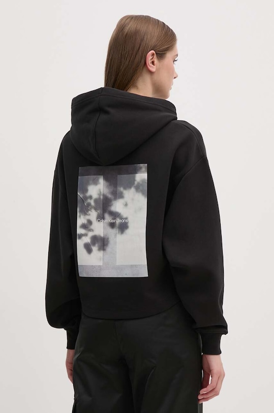 Calvin Klein Jeans bluza J20J224350 negru