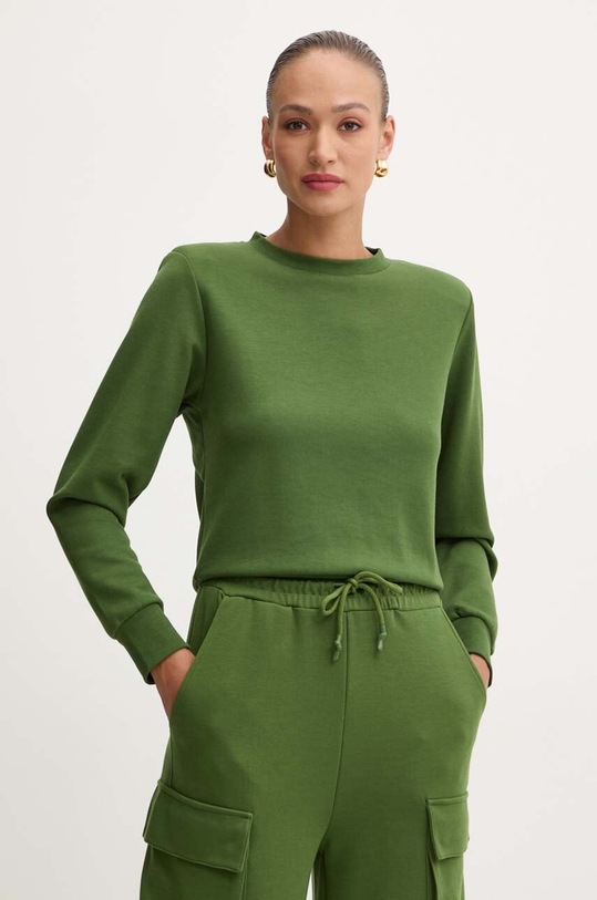 Odzież Patrizia Pepe bluza 8M1618.J219 zielony