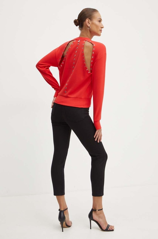 Odzież Patrizia Pepe bluza 8M1632.J220 czerwony