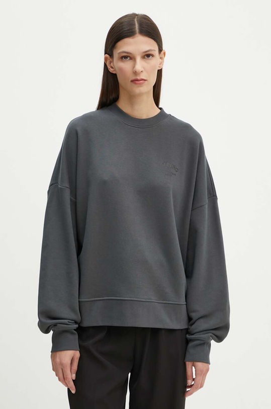 Iceberg bluza bawełniana nadruk szary E041.6317