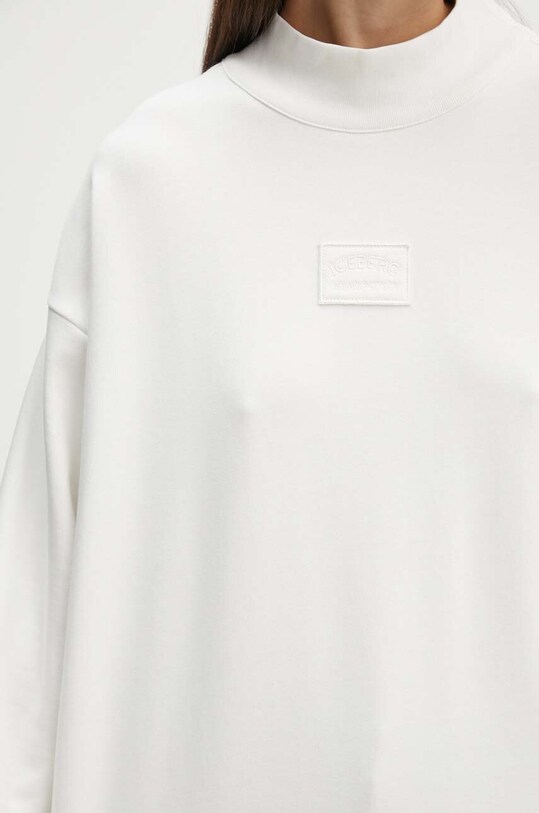 Iceberg bluza bawełniana E121.6300 biały