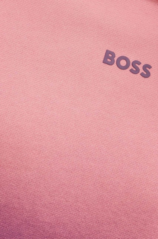 Bavlnená mikina Boss Orange 50518542 ružová