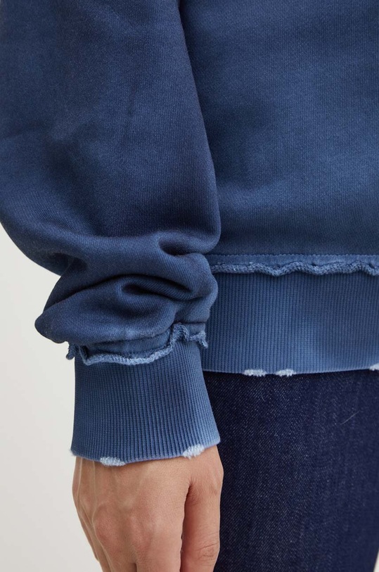 Boss Orange hanorac de bumbac 50518542 albastru