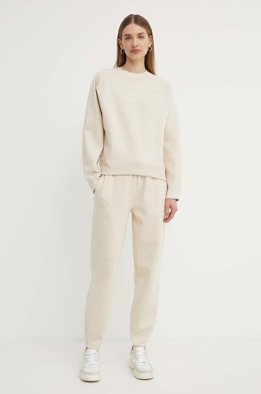 Кофта BOSS 50518770 бежевый AW24