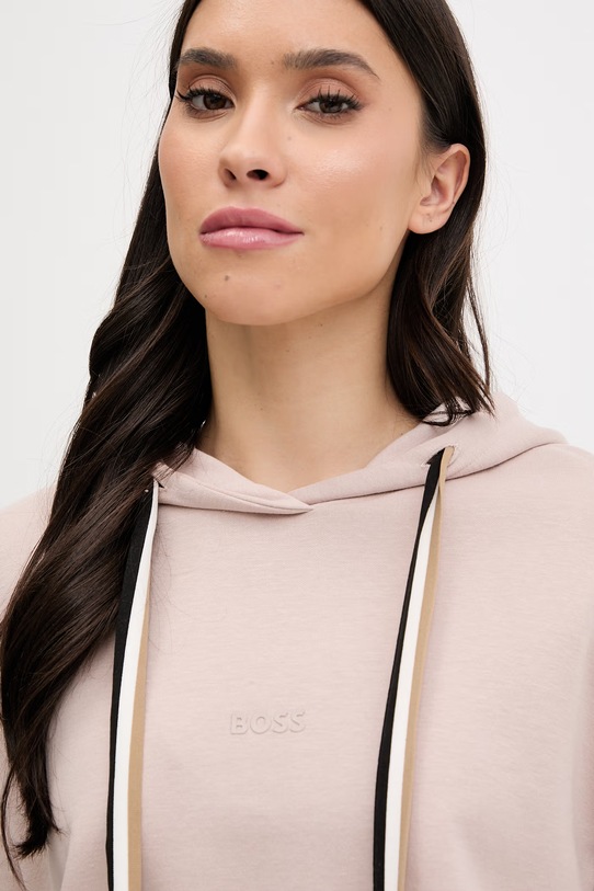 Oblečenie Mikina s kapucňou BOSS 50524760 béžová