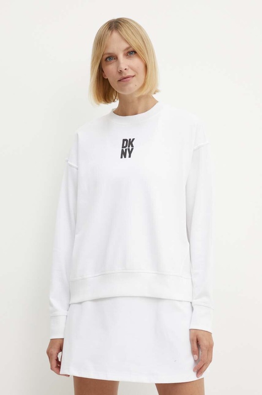 Dkny bluza pozostałe biały DP4T9698