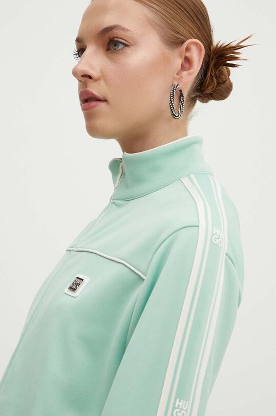 HUGO bluza verde 50517126