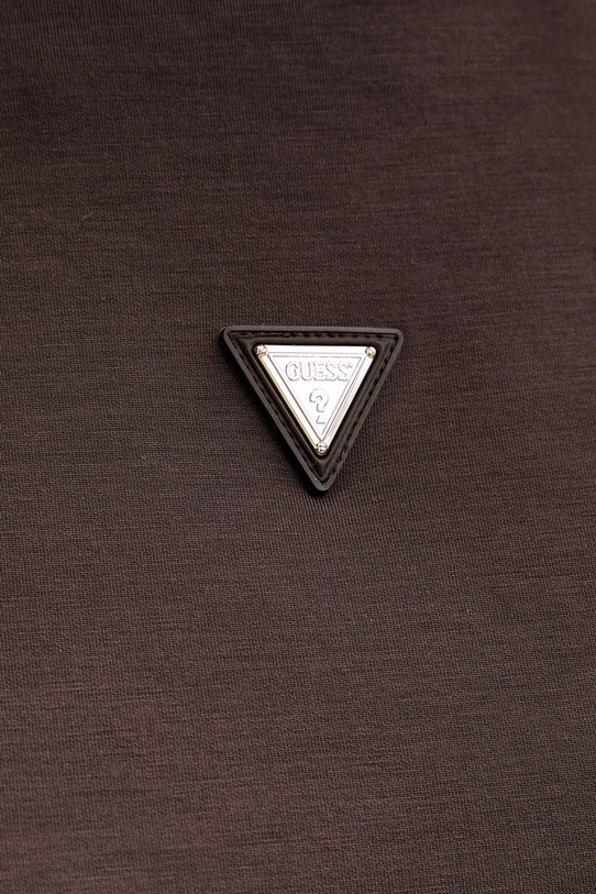 Μπλούζα Guess OLYMPE V4YQ05.KCAY2 καφέ